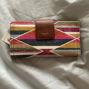 NWT- Fossil Logan Tab Multi Wallet